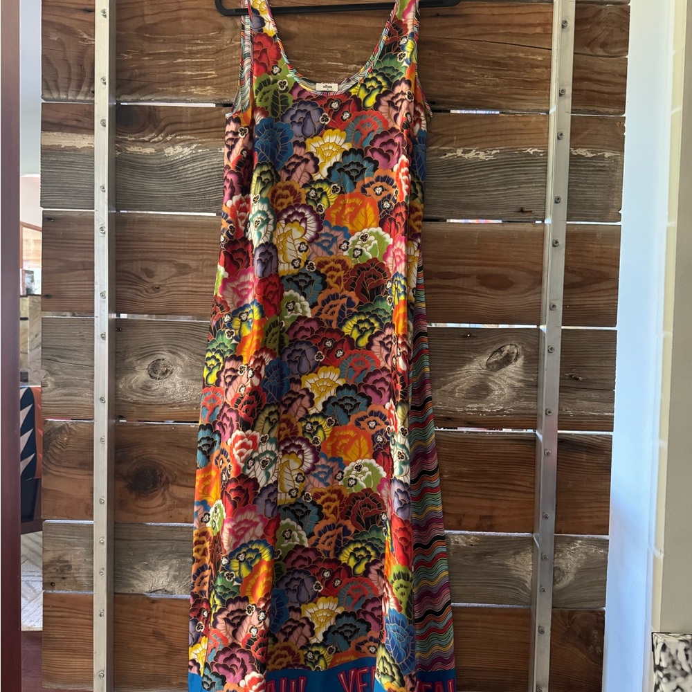Colorful Patterned Maxi Dress